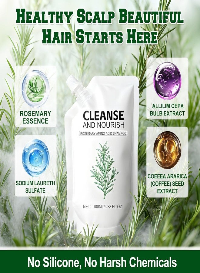 TIMLIFE 2PCS Rosemary Amino Acid Shampoo, Hair Growth Shampoo for Thinning Hair Women and Men Hair Loss, Controls Oily, Thicken & Strengthen Scalp - Image 3